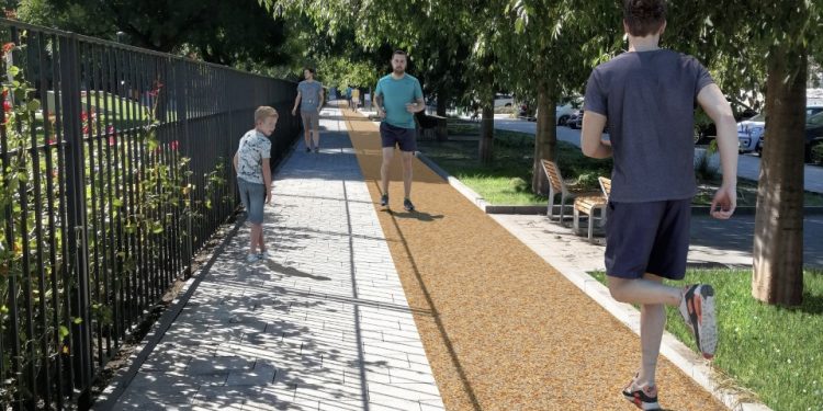 Futópályát épít a Belváros